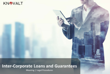 Intercorporate loans and guarantee