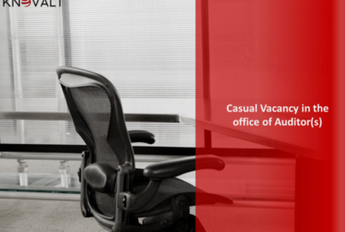 Casual vacancy in the office of Auditor